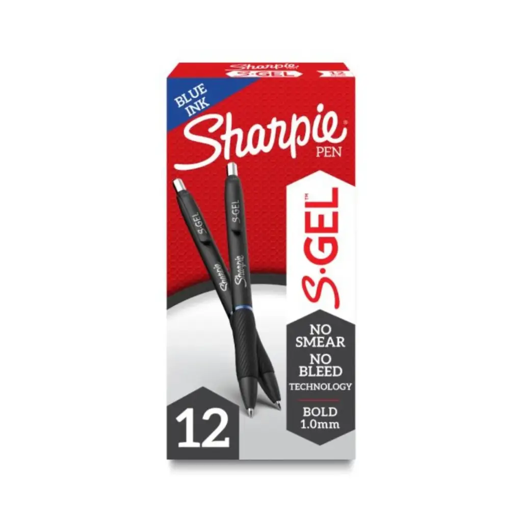 Lápices Gel Sharpie S-Gel 1.0mm Cajas 12 Unidades 