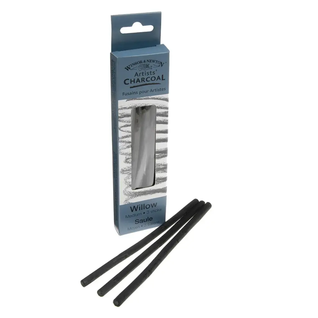 Barras Carboncillo de Sauce Medio Winsor & Newton Sets 