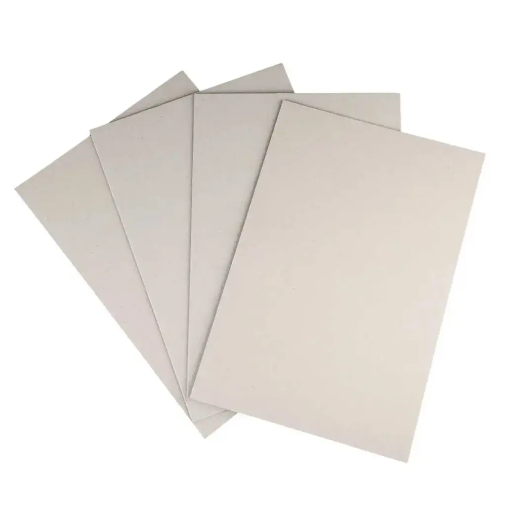 Resma Cartón Piedra Gris 1.5 mm 5 Pliegos