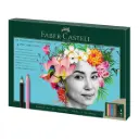 Set 17 Lápices de Colores Polychromos + 4 Lápices Grafito Pitt Mate Faber Castell 