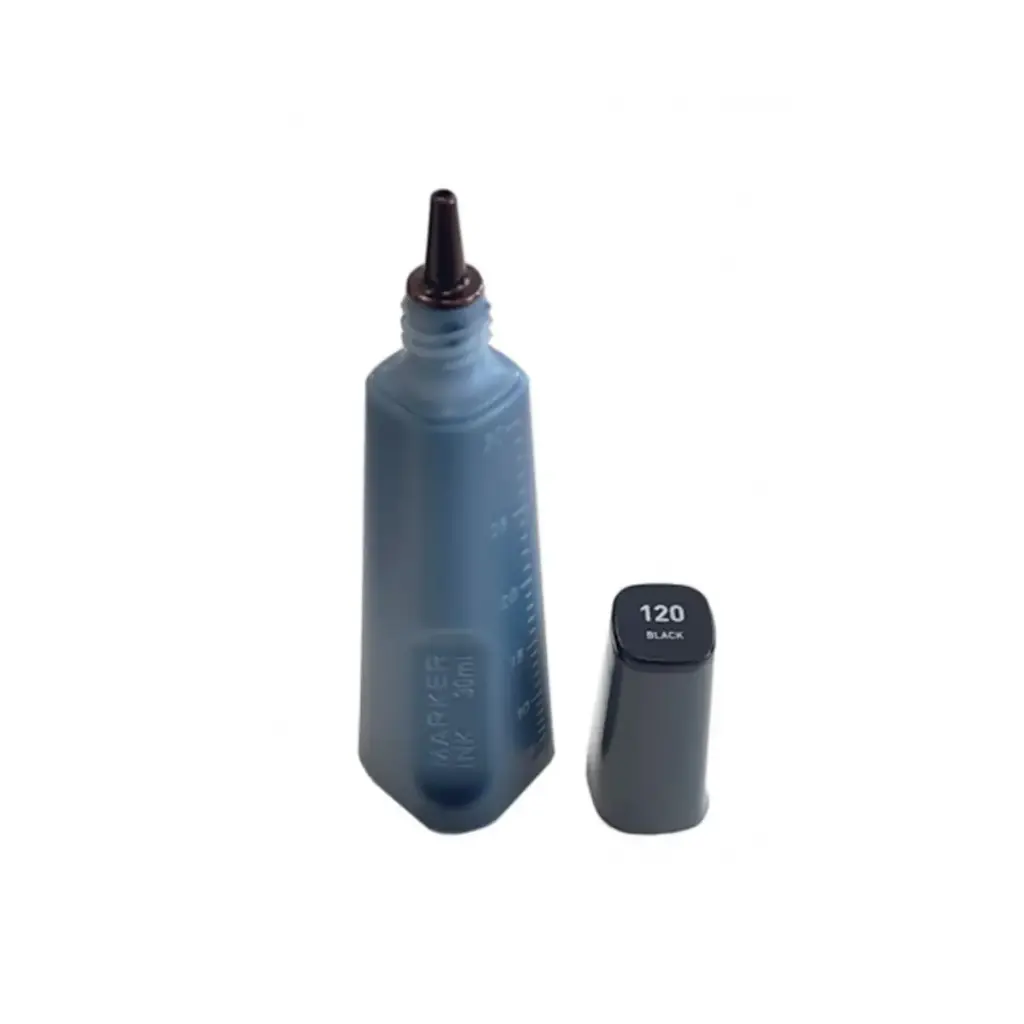 Tinta de Repuesto Alpha Marker 30ml Negro 120