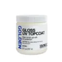 Gel Capa de Acabado UV Brillante Golden 8oz