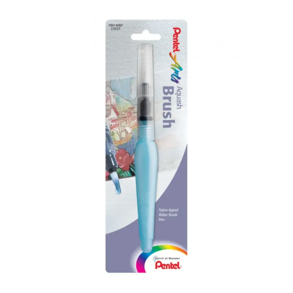 Pincel con Depósito de Agua Pentel Punta Media