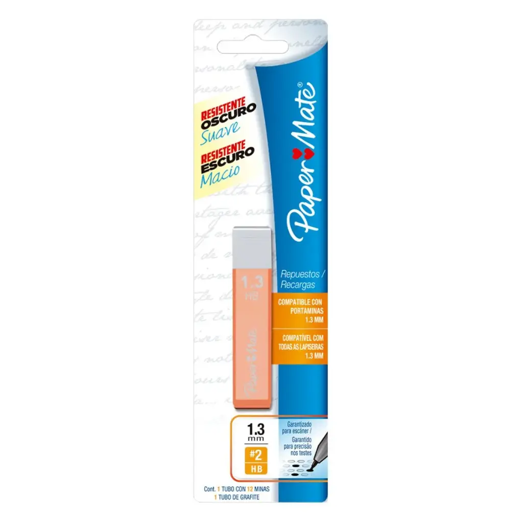 Repuesto Portaminas Paper Mate 1.3mm HB