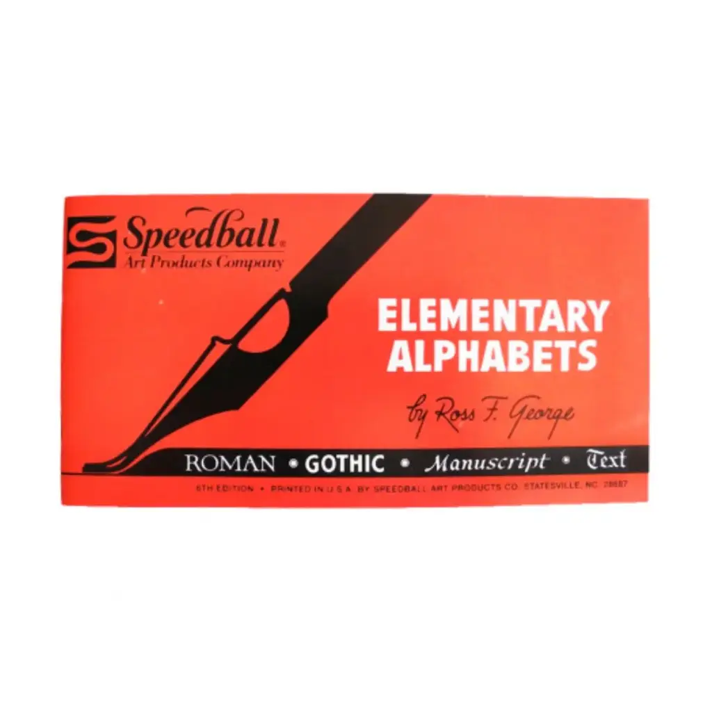 Libro Elementary Alphabets Speedball