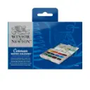 Acuarela en Pastillas Cotman Winsor & Newton Set 12 (Pastillas Enteras)