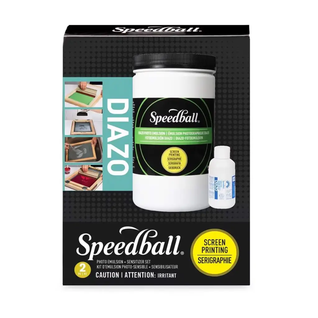  Kit Foto Emulsión Serigrafía Speedball + Sensibilizador Diazo