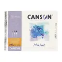 Croquera Acuarela Canson Montval 300gr Grano Fino 32x41 cm cm 12 Hojas