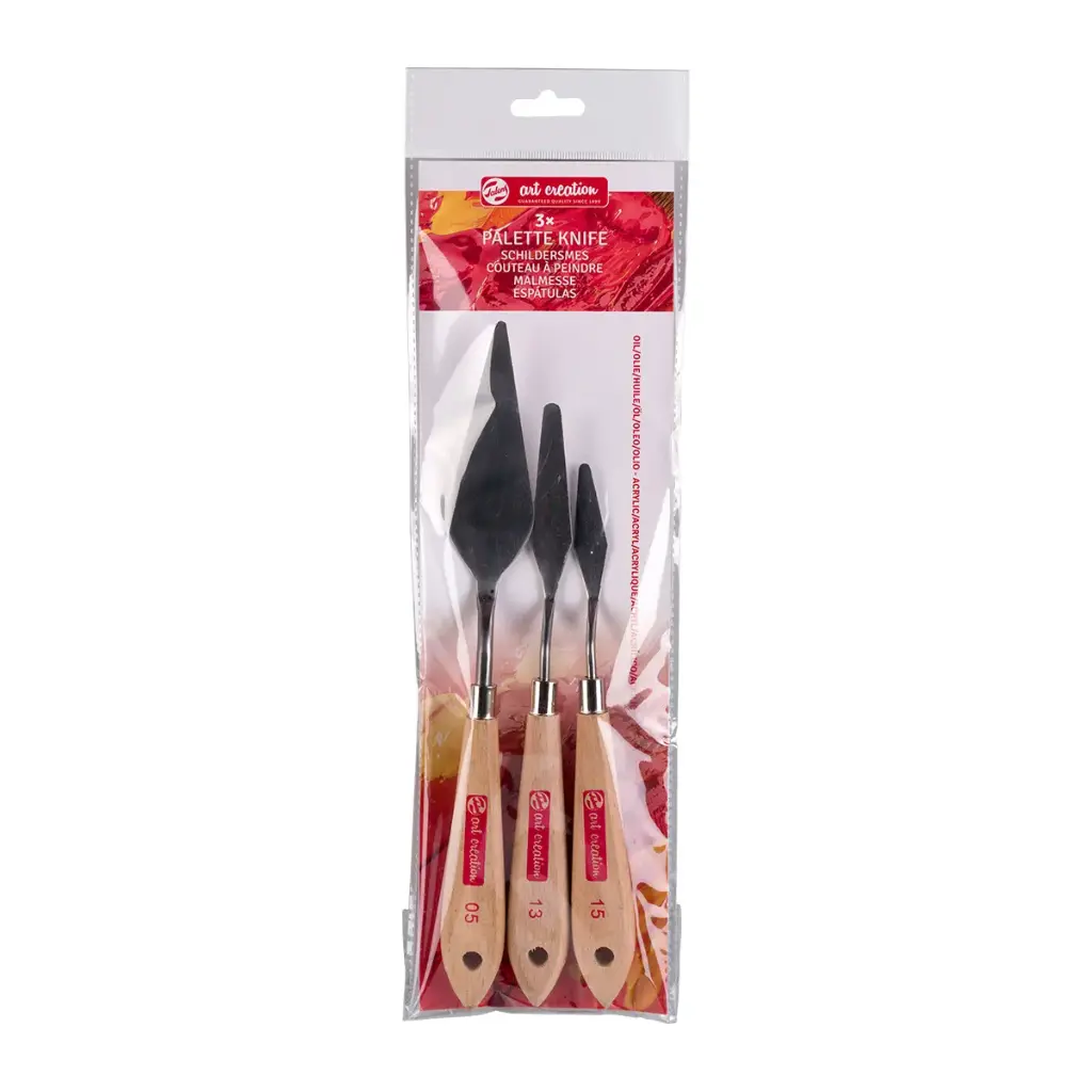 Espátulas Metálicas Art Creation Set 3 Unidades