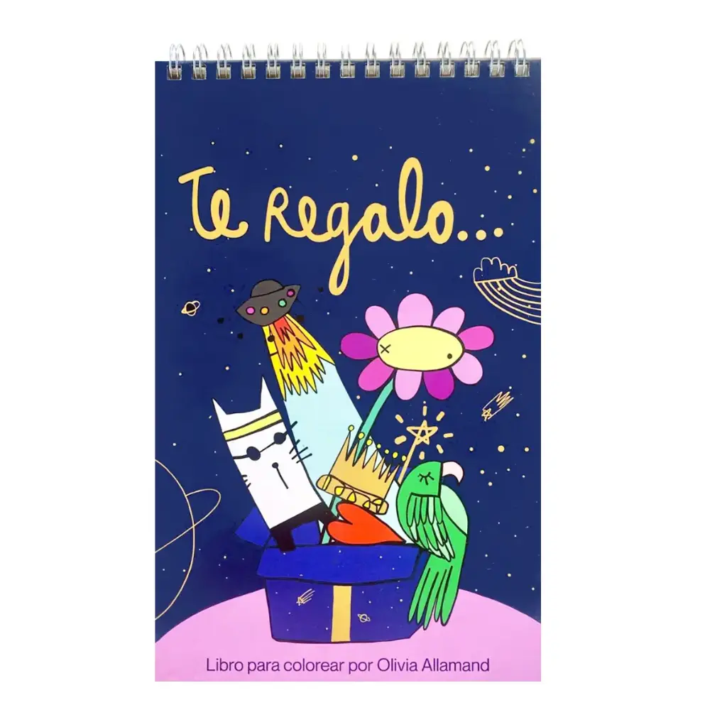 Libro para Colorear Te Regalo | Olivia Allamand