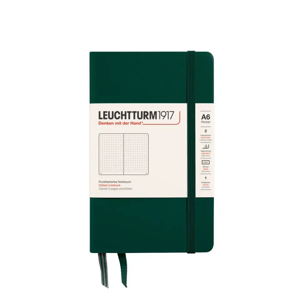 Libretas Leuchtturm 1917 A6 10.5x14.8 cm Tapa Dura 80gr 187 Páginas