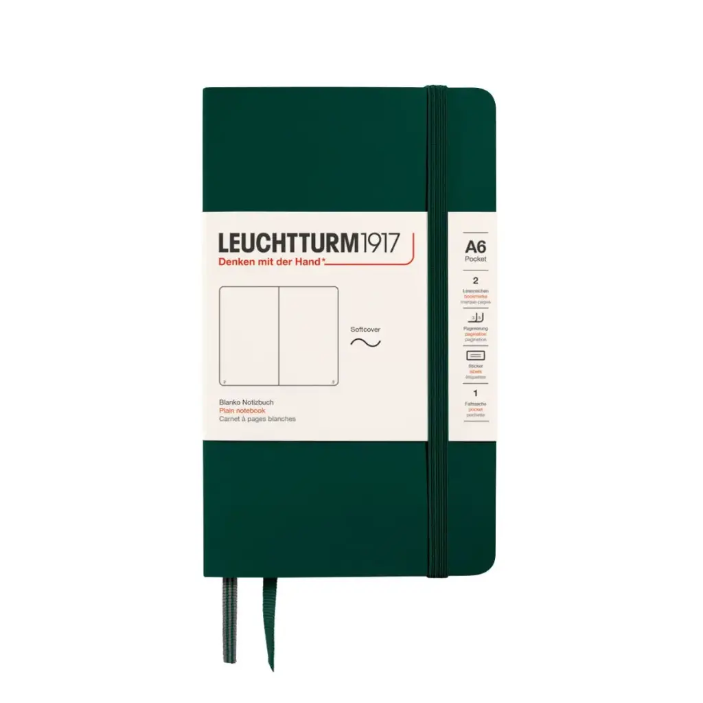 Libretas Leuchtturm 1917 A6 10.5 x 14.8 cm Tapa Blanda 80gr 123 Páginas