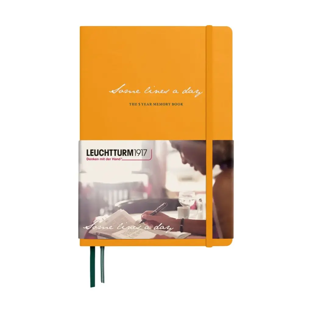 Libretas Leuchtturm 1917 "Some Lines a Day" A5 14.8 x 21 cm Tapa Dura 80gr 365 Páginas
