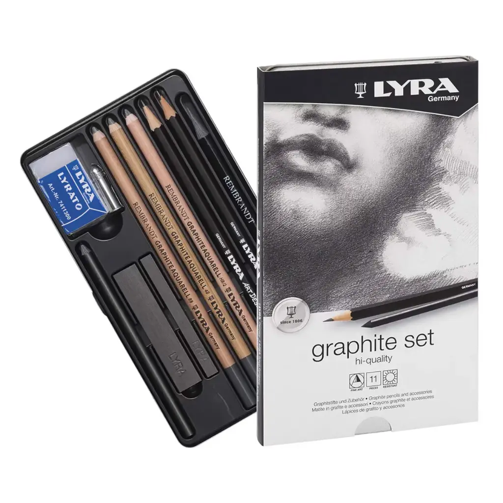 Set Grafito Rembrandt Lyra 11 Piezas N°2