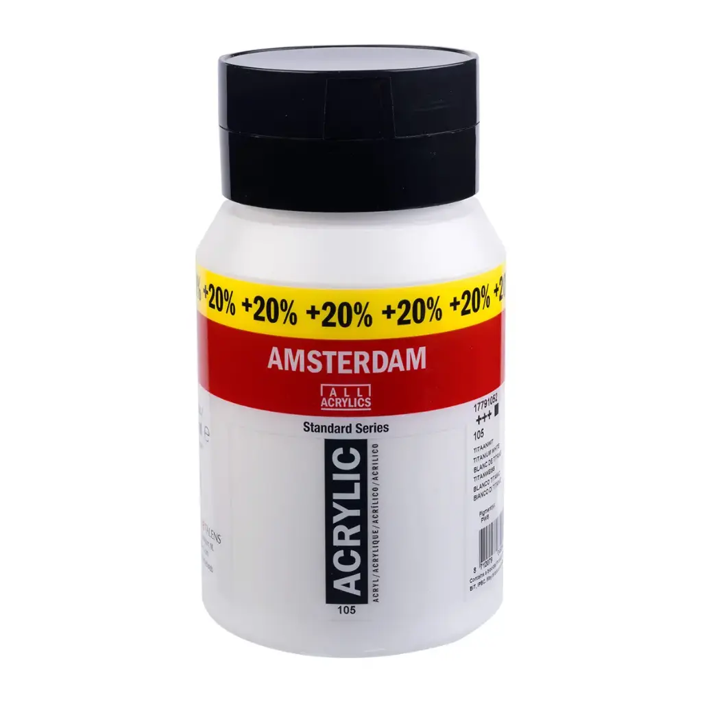 Acrílico Amsterdam 500ml + 20% Extra