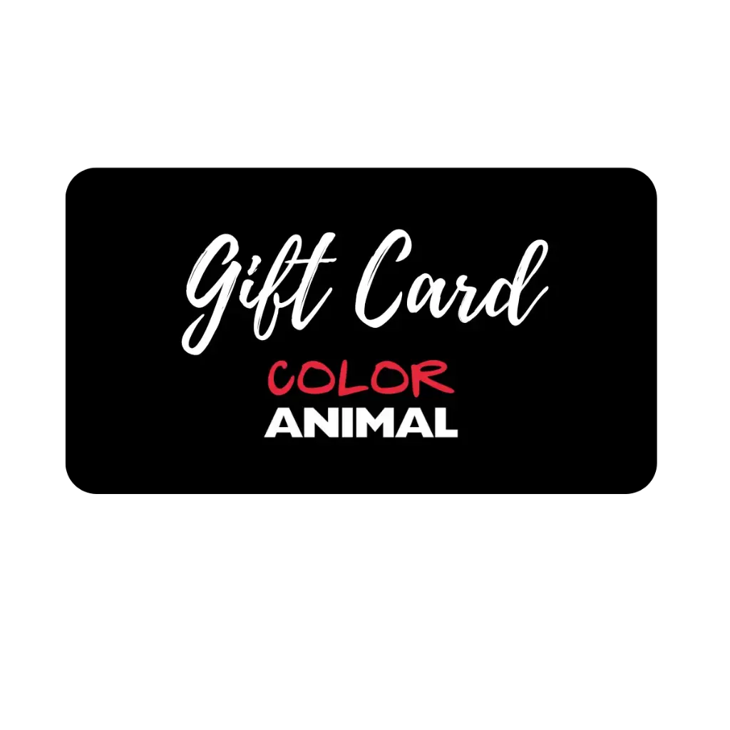 Gift Card Color Animal