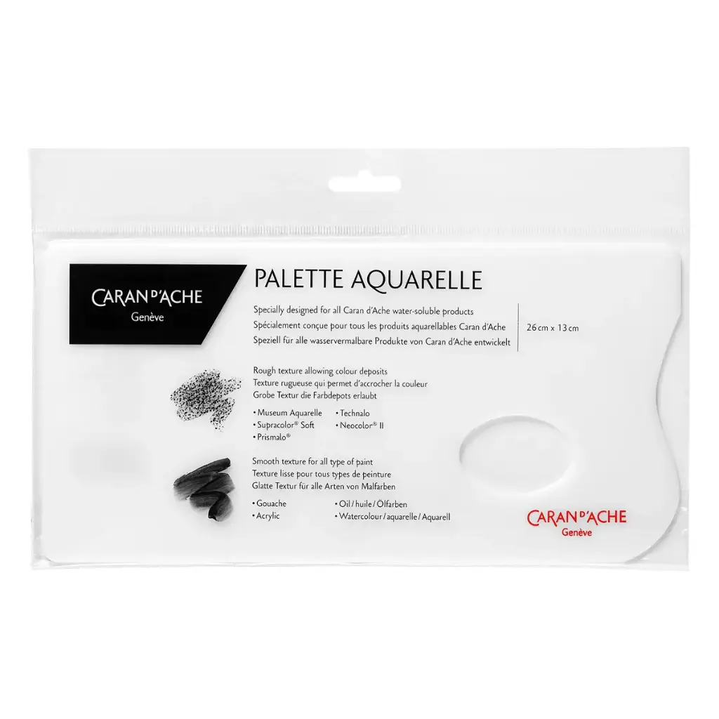 Paleta para Mezclar Caran d'Ache 26x13 cm