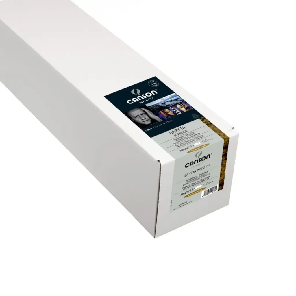 Papel Impresión Digital Canson Infinity Baryta Prestige 340gr 44"x15mt