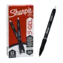 Lápiz de Gel Sharpie Punta Fina Negro Caja 12 Unidades