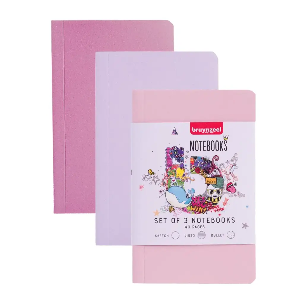 Libretas Bruynzeel A6 Pack 3 Unidades 