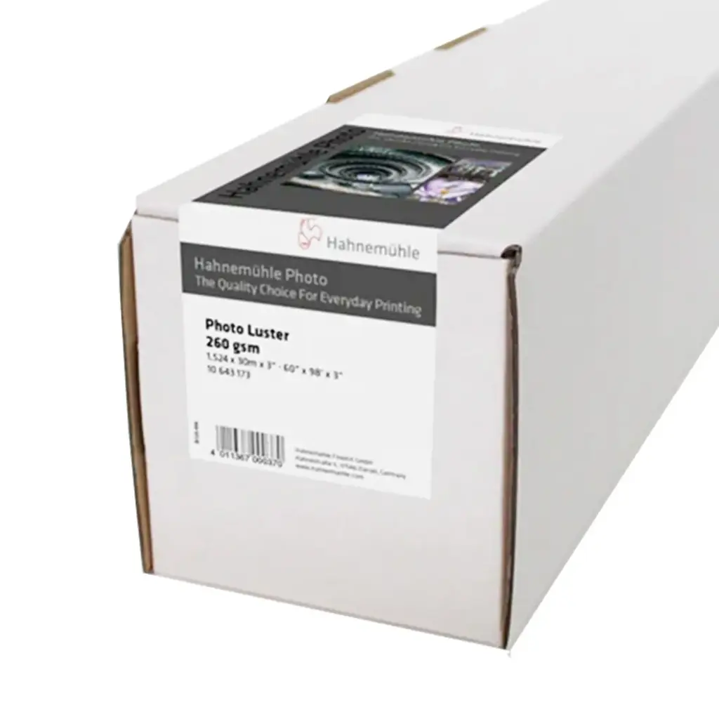 Papel FineArt Digital Hahnemühle Photo Luster 260gr 60"x30 mt