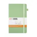 Libreta Sakura con Puntos 140gr 80 Hojas Blanco Crema 13x21 cm