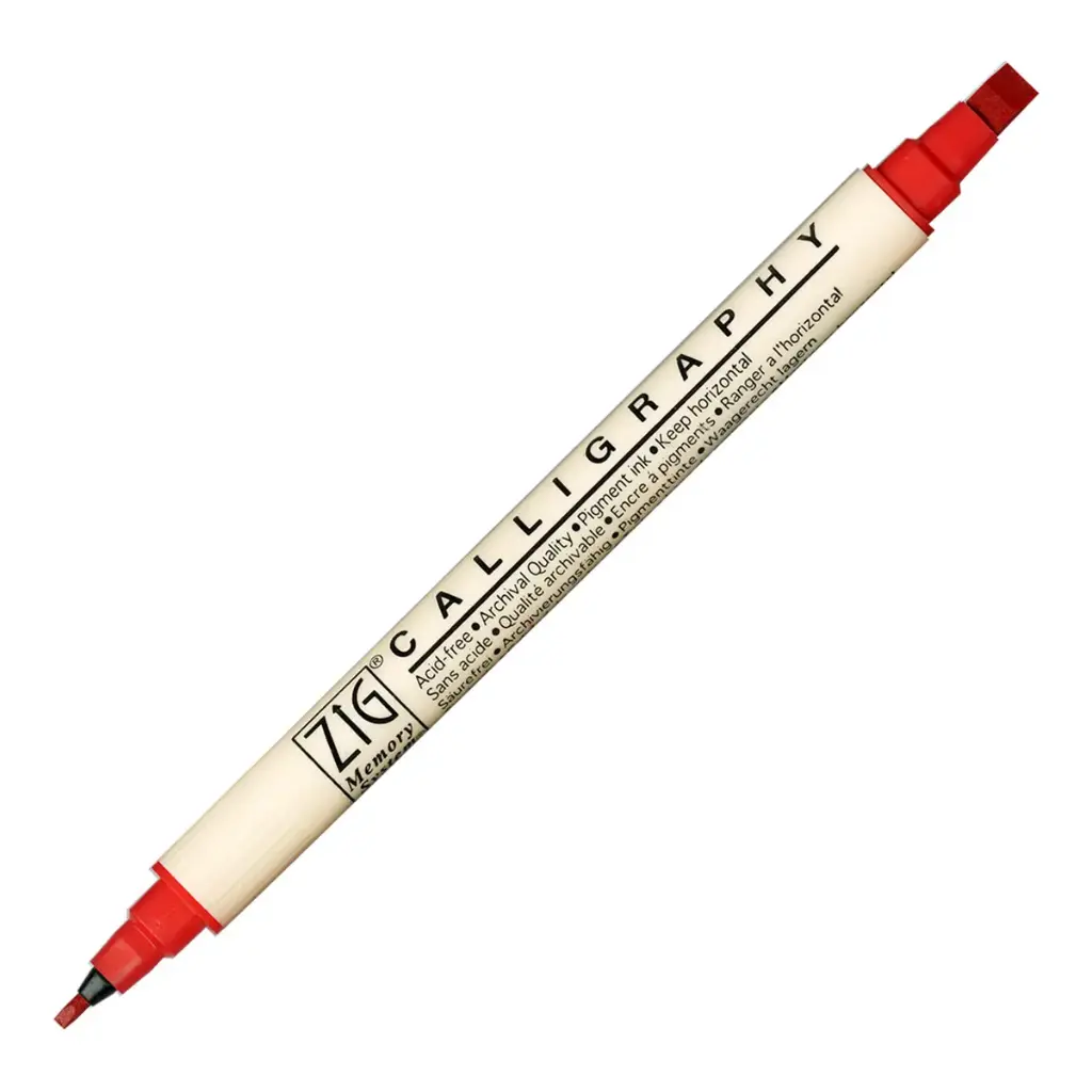 Marcador Kuretake ZIG Calligraphy Doble Punta 2-5 mm