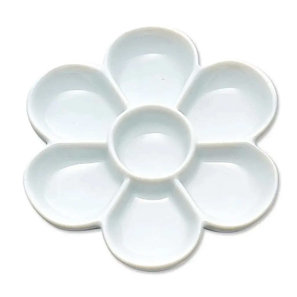 Paleta Mezcladora Kuretake Umezara Porcelana