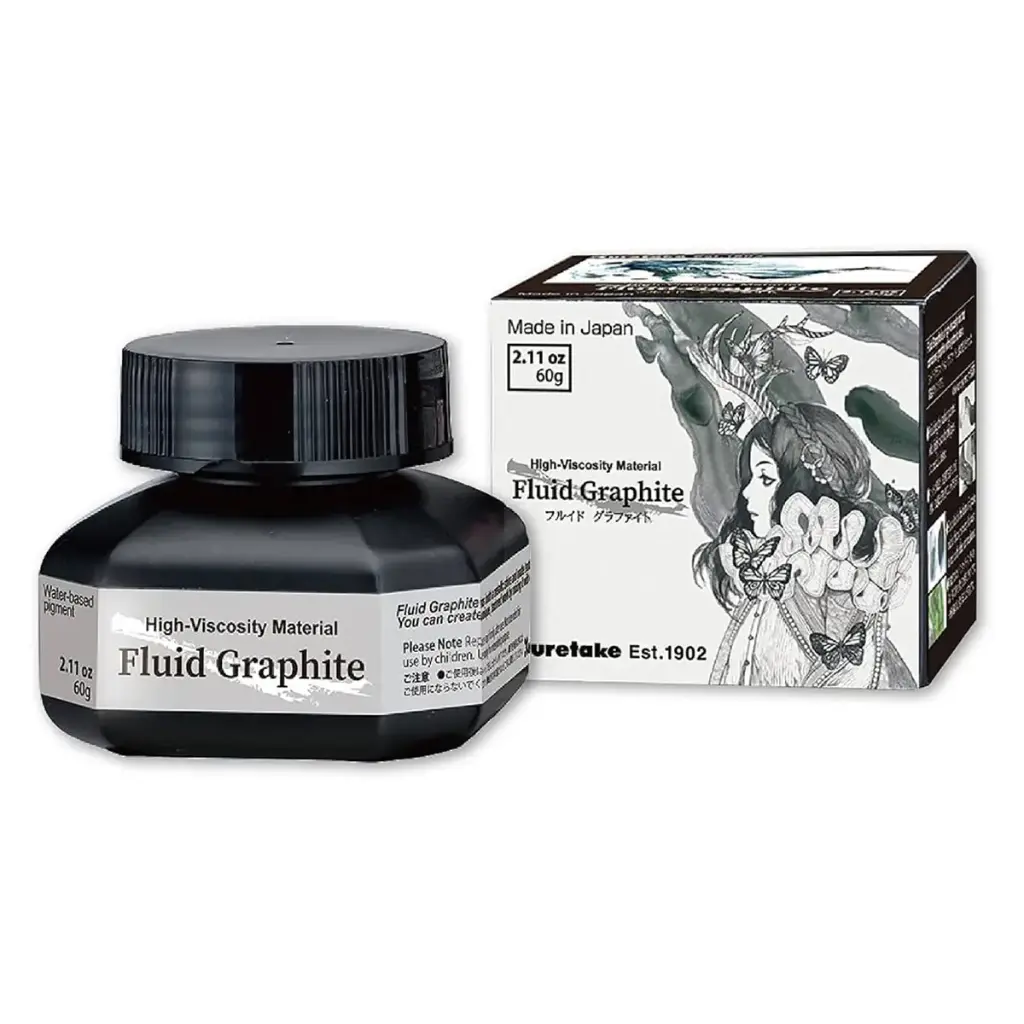 Tinta Grafito Fluido Kuretake 60gr