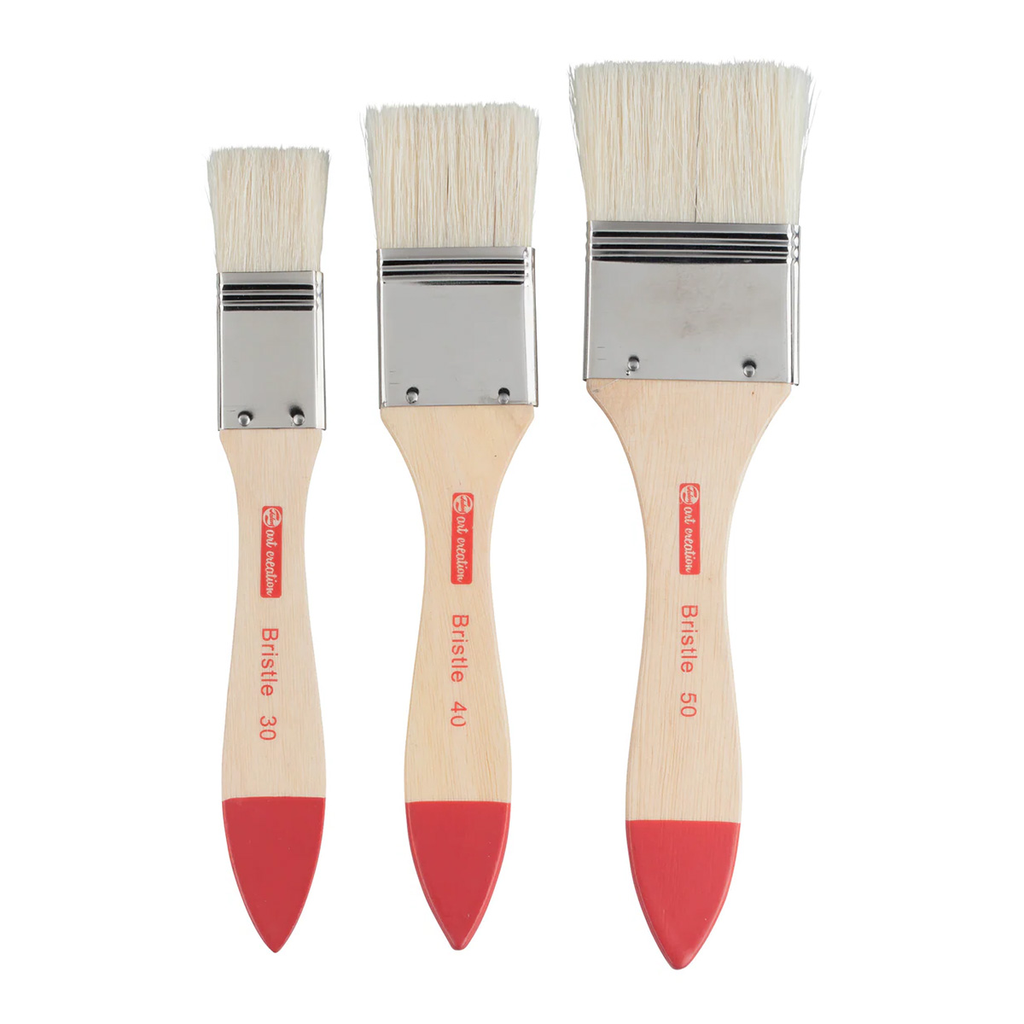 Brochas Pelo de Cerda Art Creation Set 3