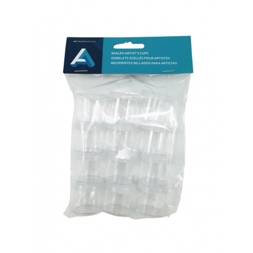 [AA15501] Recipientes de Plástico Herméticos Art Alternatives Set 12 10 ml
