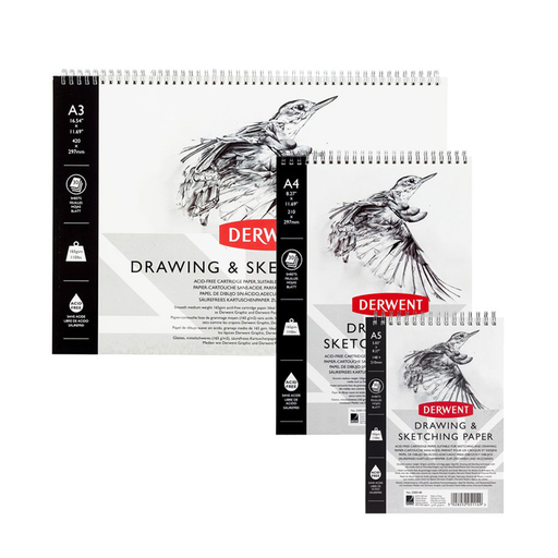 Croquera Dibujo Derwent 165gr 30 Hojas