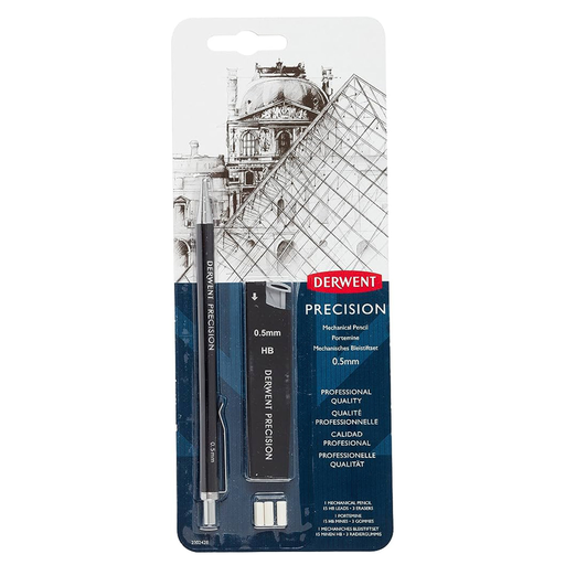 [2302428] Portaminas Derwent de Precisión 0.5 mm + Repuestos