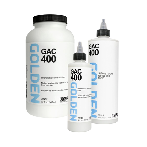 Medium Golden GAC-400 Endurece Telas y Tejidos Naturales