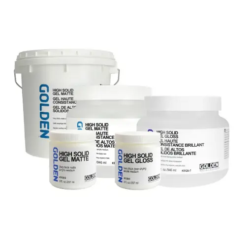 Gel para Acrílico Golden High Solid