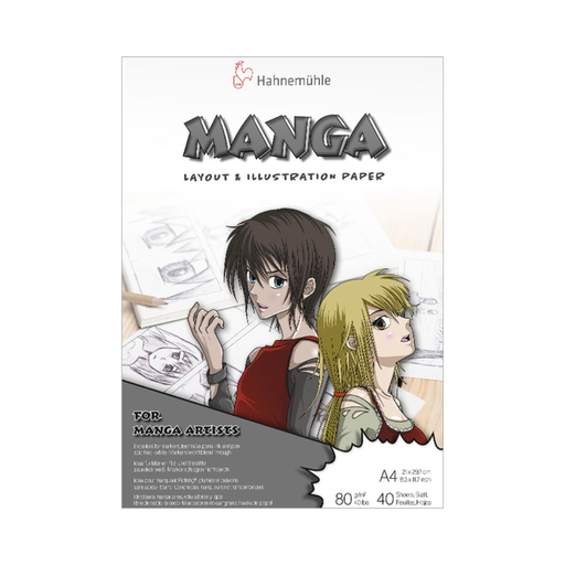 [10628580] Block Dibujo Manga Hahnemuhle 80gr A4 40 Hojas