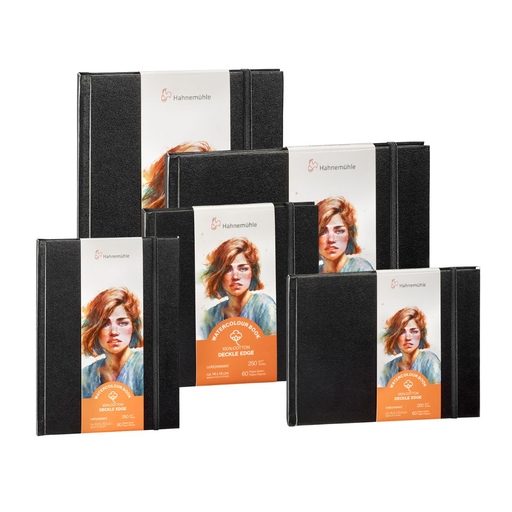 Libreta Acuarela Hahnemühle Bordes Irregulares 100% Algodón 250gr 30 Hojas