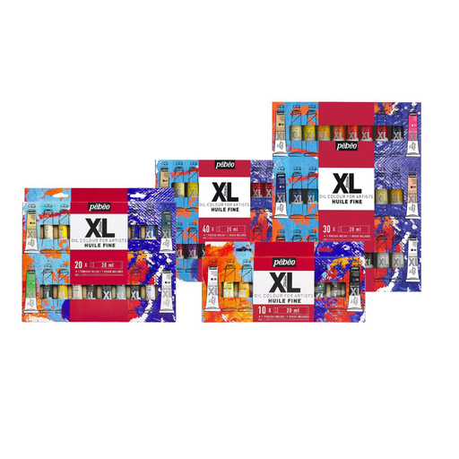Óleo Pebeo XL Studio Sets 20ml + Pincel