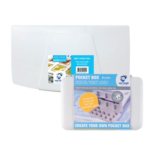 Caja Vacía para Acuarela en Pastillas Van Gogh Sets 