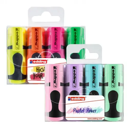 Destacadores Mini Edding Sets