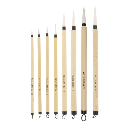 Pinceles Acuarela y Tinta China Princeton Bamboo Serie 2150 Redondos