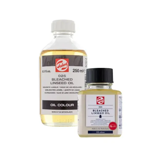 Aceite de Linaza para Óleo Talens 025 Blanqueado