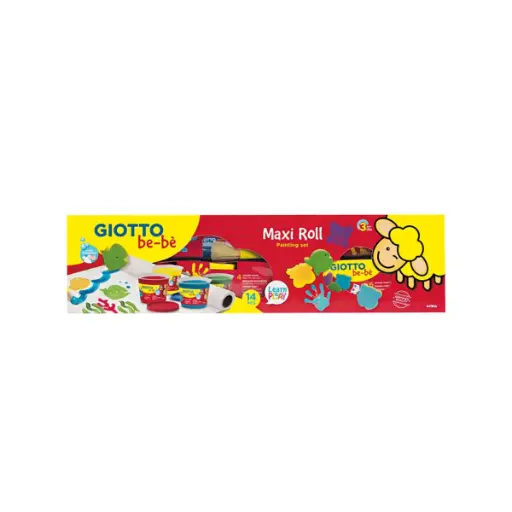 [8000825023538] Set Creativo Pinturas Giotto be-be Maxi Roll