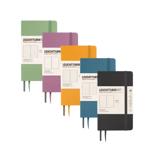Libretas Leuchtturm 1917 A6 10.5 x 14.8 cm Tapa Blanda 80gr 123 Páginas