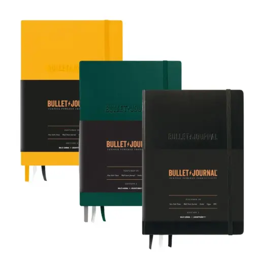 Libreta Leuchtturm 1917 Bullet Journal A5 14.8 x 21 cm Tapa Dura 120gr 206 Páginas