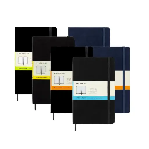 Libretas Moleskine Tapa Dura Grande 13x21 cm