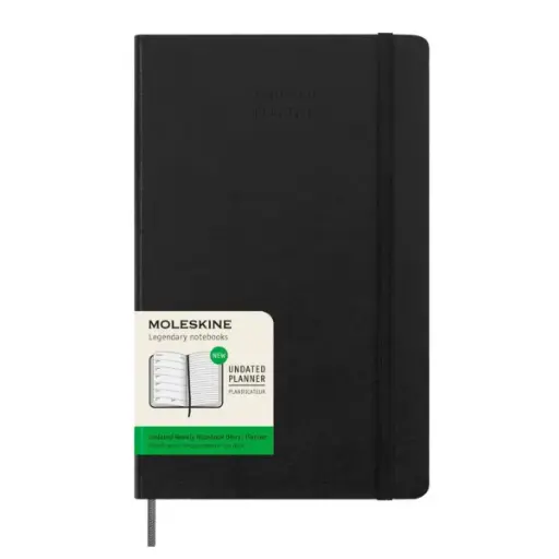 [8056598857122] Agenda Moleskine Sin Fecha Vista Semanal + Notas
