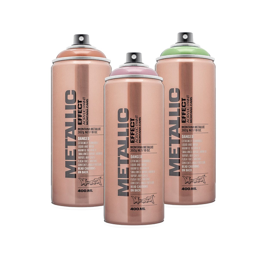 Spray Montana Efecto Metálico 400ml