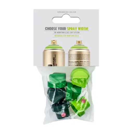 [292910] Boquillas Spray Montana Set 6 Level Caps
