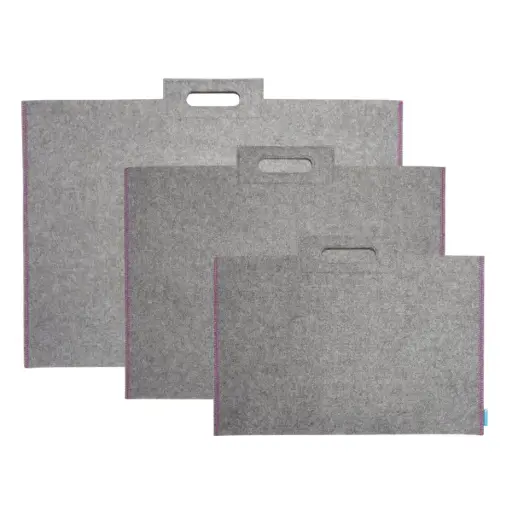 Portafolio Fieltro Midtown Bag Itoya Gris